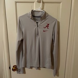 Alabama Nike Dri Fit Quart Zip